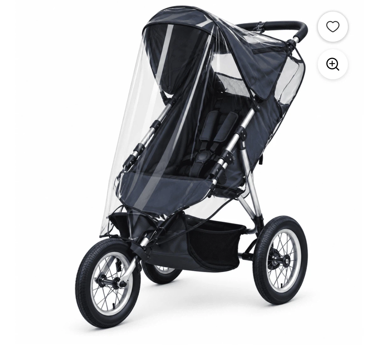 Stroller rain or windy cover - photo 2