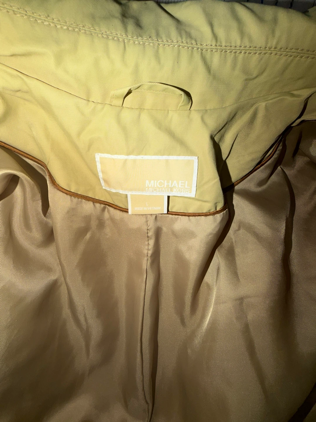 Michael Kors Tan Trench Coat - photo 3