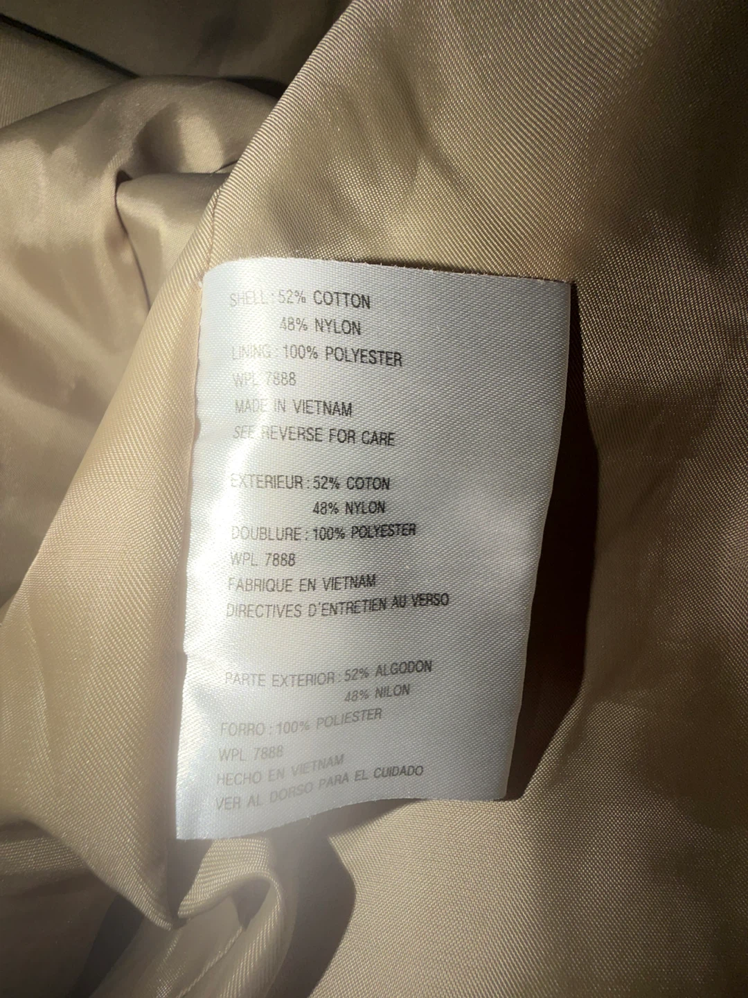 Michael Kors Tan Trench Coat - photo 4
