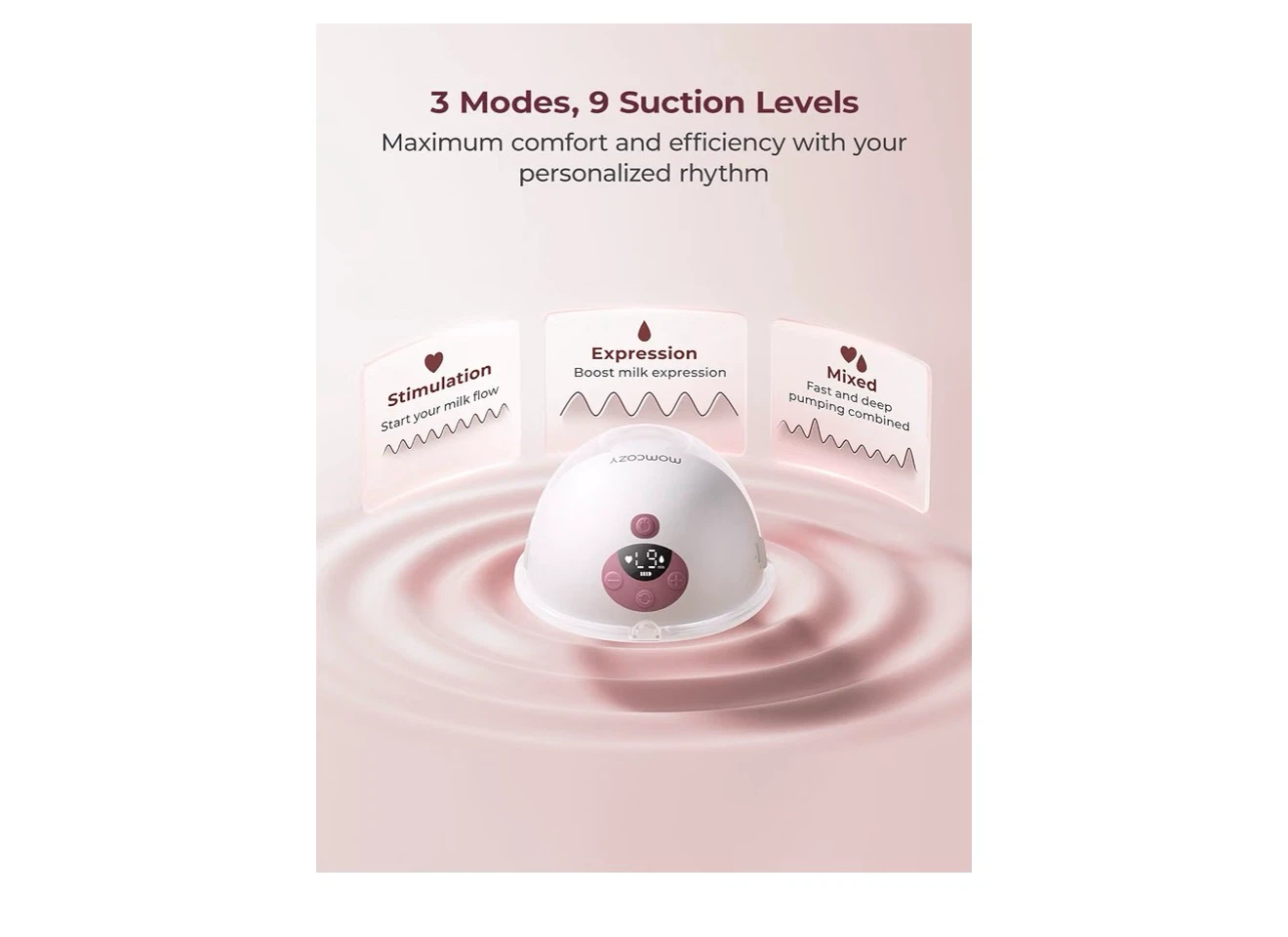 Momcozy M5 Smart Hands-Free Breast Pump - photo 5
