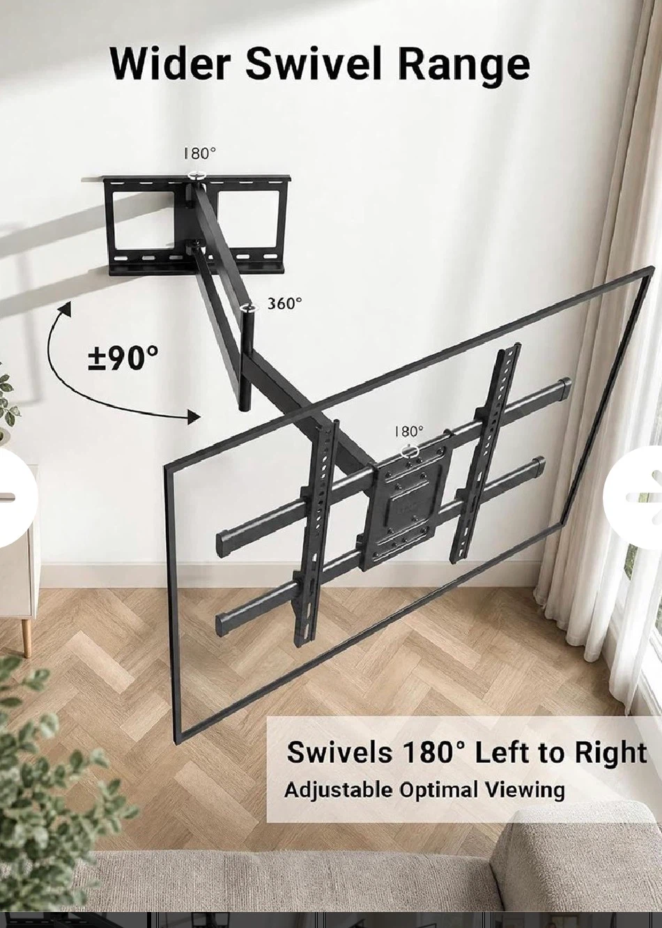 BONTEC TV Wall Mount for 32-75 Inch TVs - photo 2