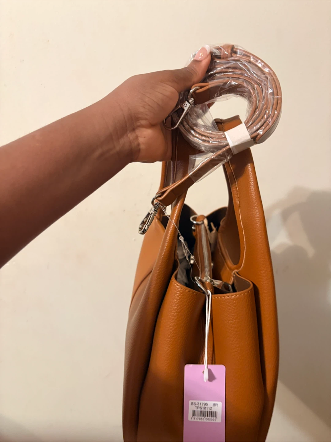 Lana (coach) inspired Tan faux Leather Handbag - photo 4