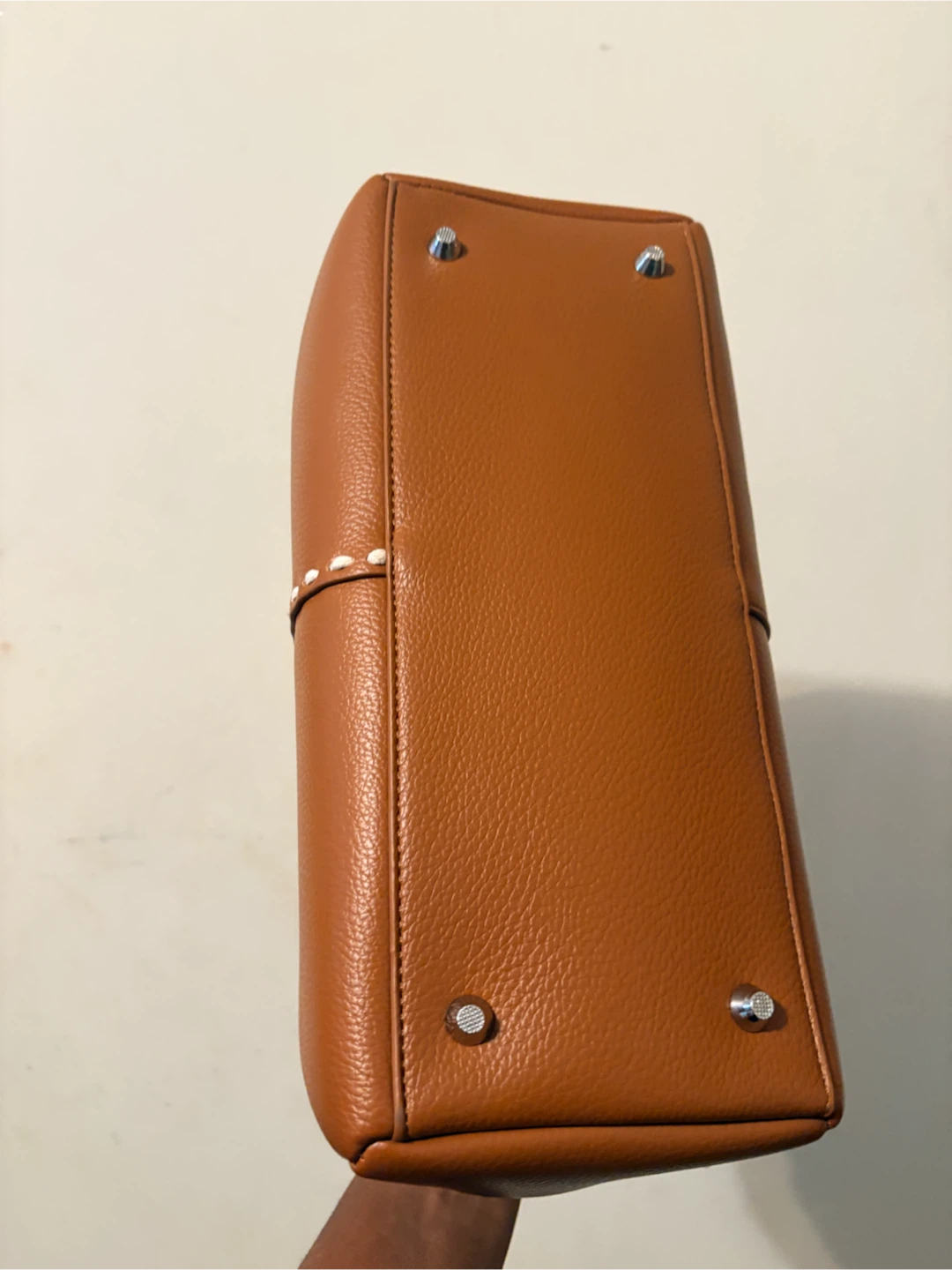 Lana (coach) inspired Tan faux Leather Handbag - photo 5
