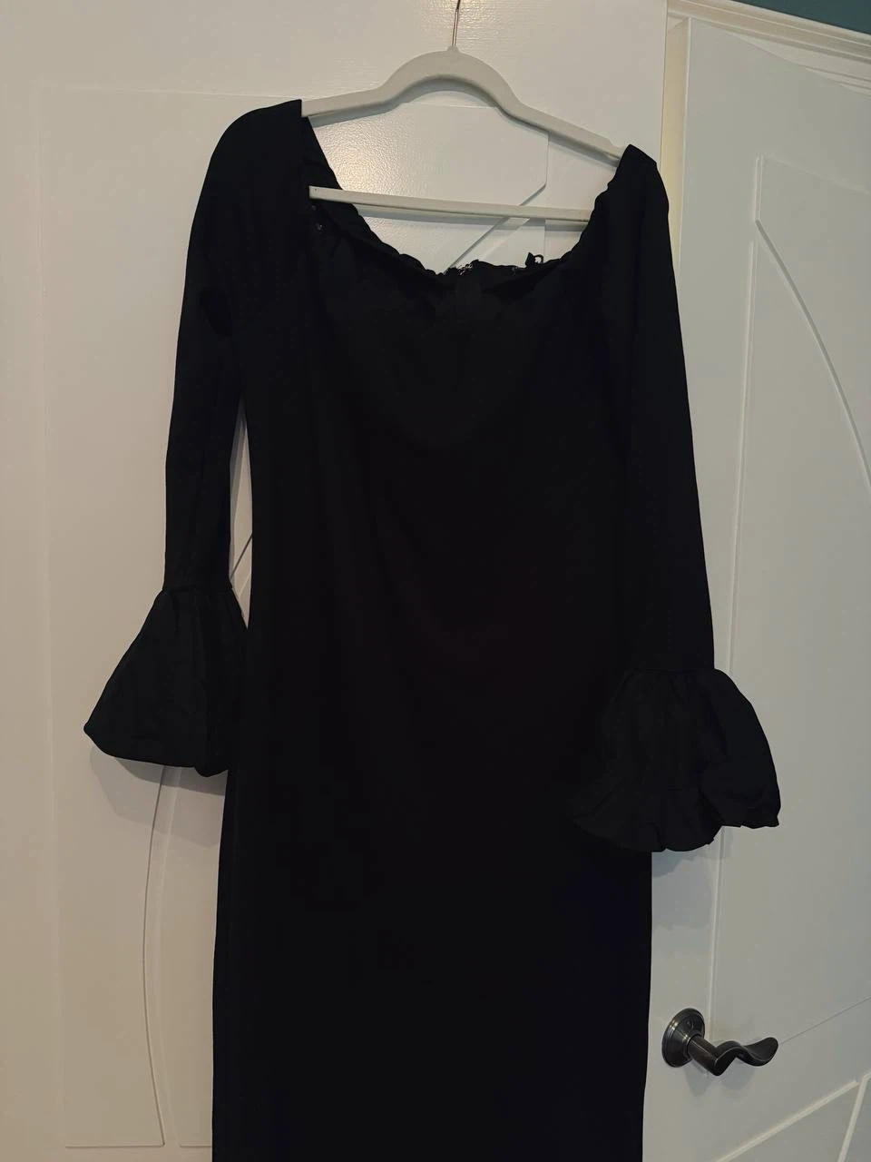 Off-Shoulder Maxi Dress with  Bubble Cuffs , 2XL + gift bra F - photo 4