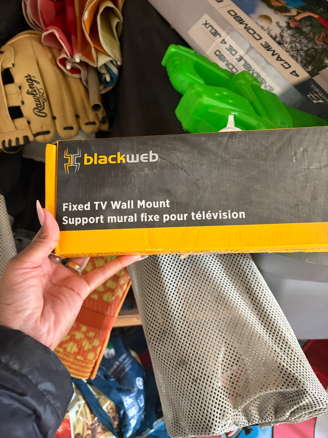 Blackweb Fixed TV Wall Mount - photo 3