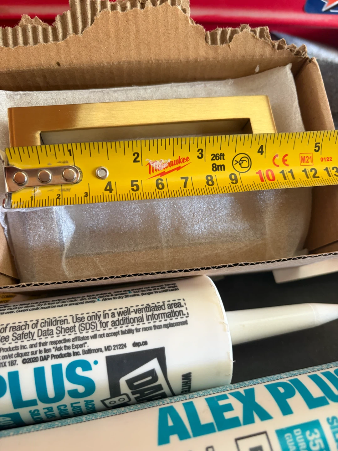 Brushed Brass Modern Cabinet Handle