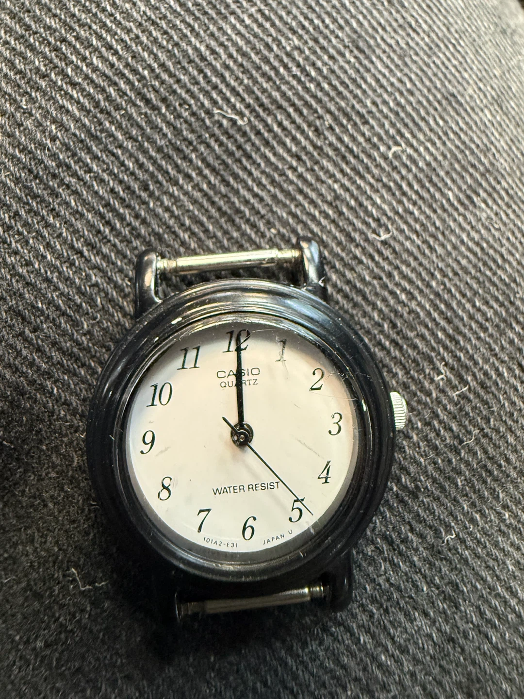 Casio Quartz Analog Watch Face