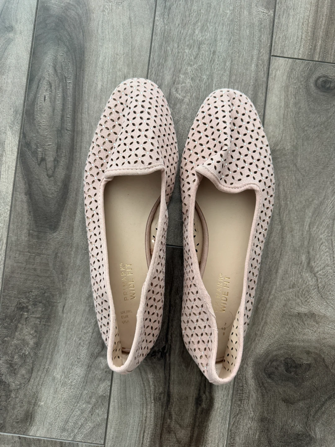 Brand new Prinark Wide Fit Ballet Flats - Pink - US Size 9