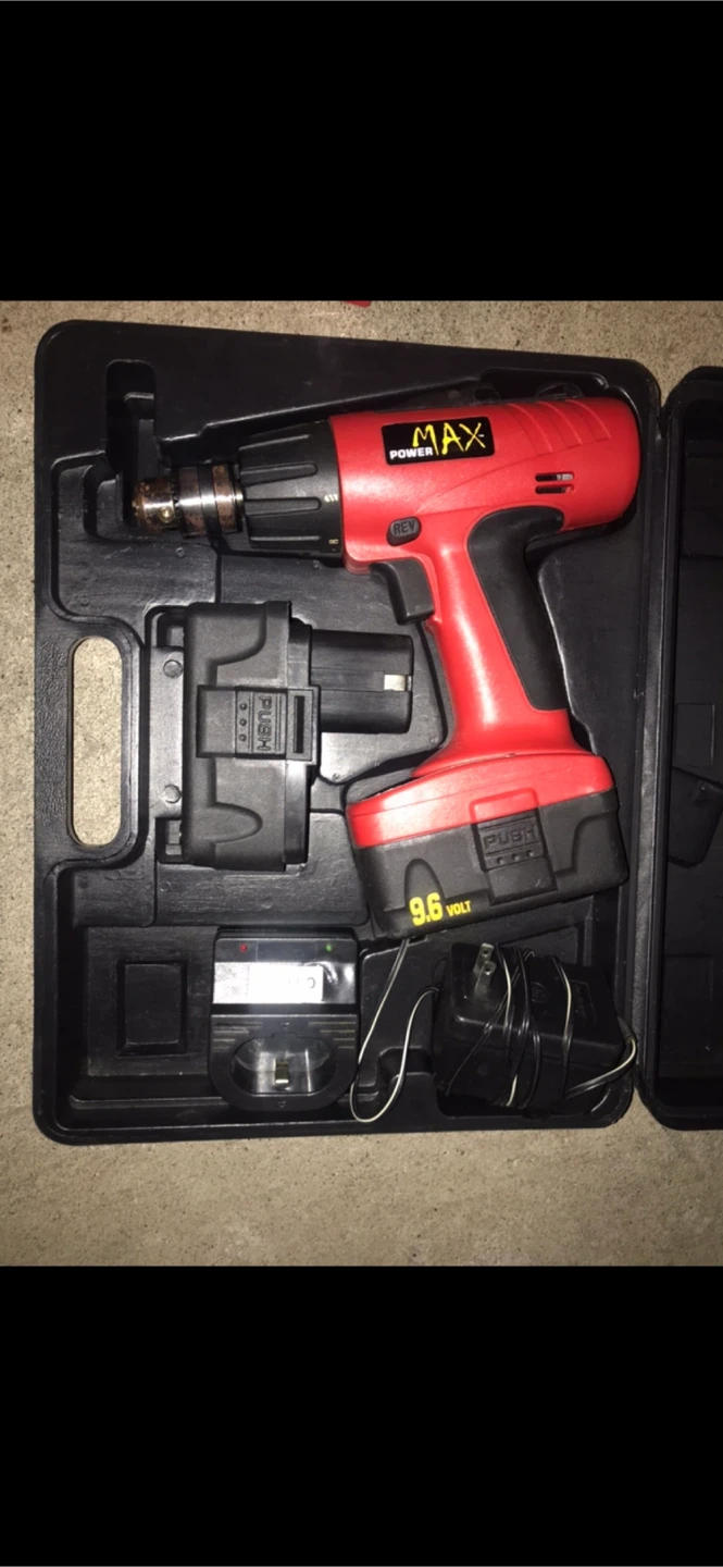 Power Max 9.6 Volt Cordless Drill