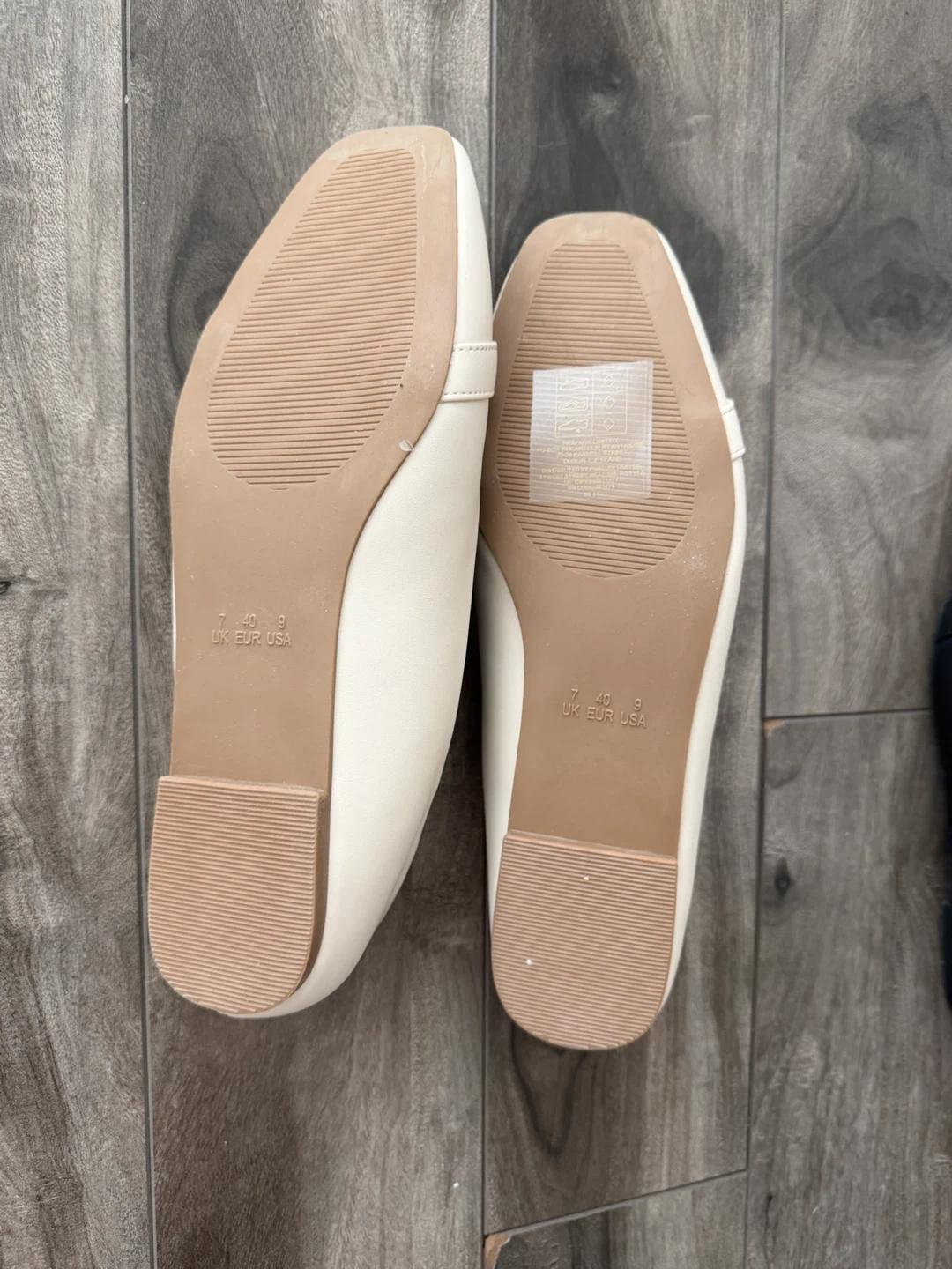 Primark Cream Wide Fit Ballet Flats Brand New - photo 2