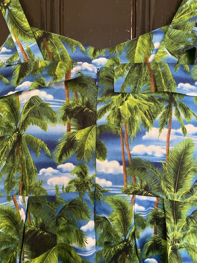 Birds of North America Palm Print Dress - photo 3