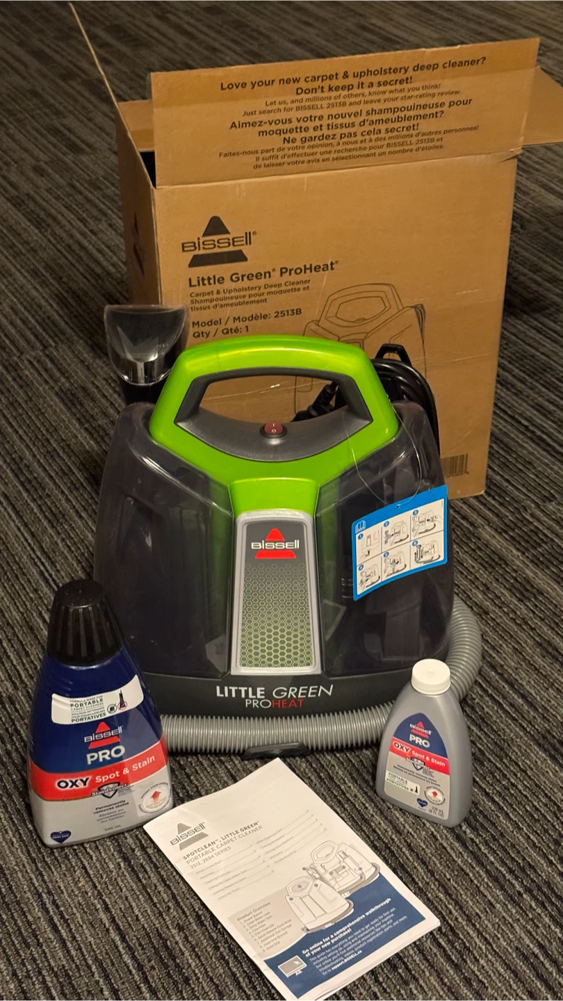 Bissell Little Green ProHeat Carpet & Upholstery Cleaner - photo 3