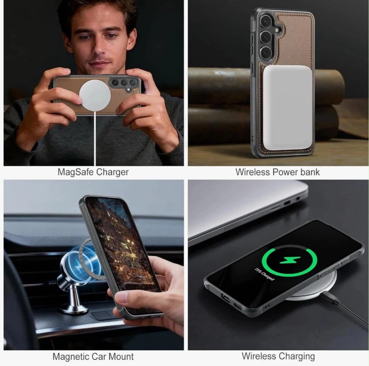 Samsung Galaxy S25 Plus Case with Detachable Wallet - photo 2