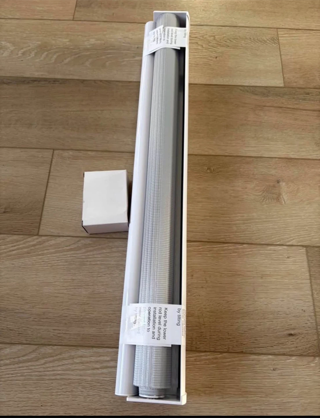 Cordless Grey Zebra Roller Blind - photo 3