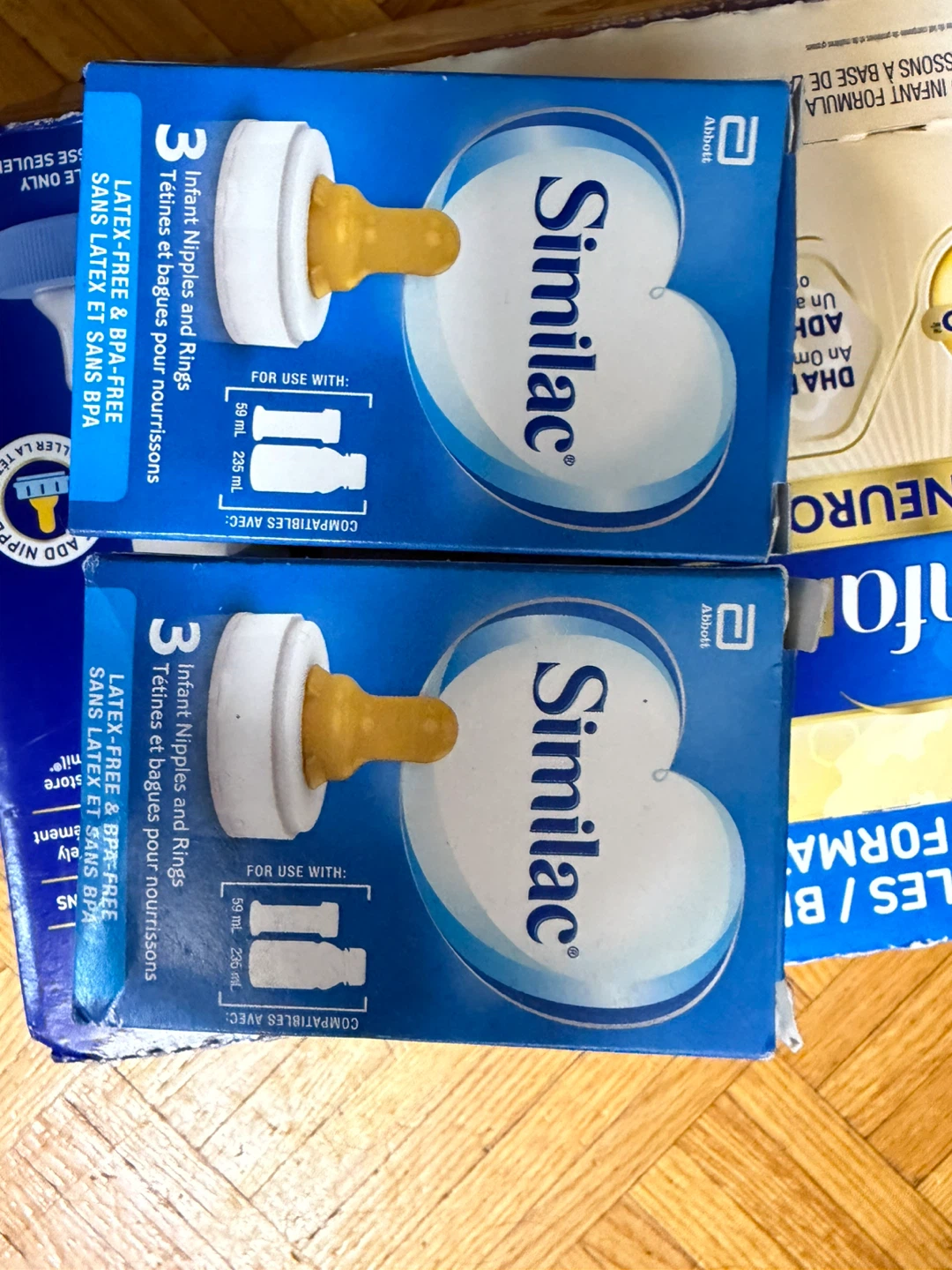 Enfamil A+ NeuroPro Formula and Similac Nipples - photo 3