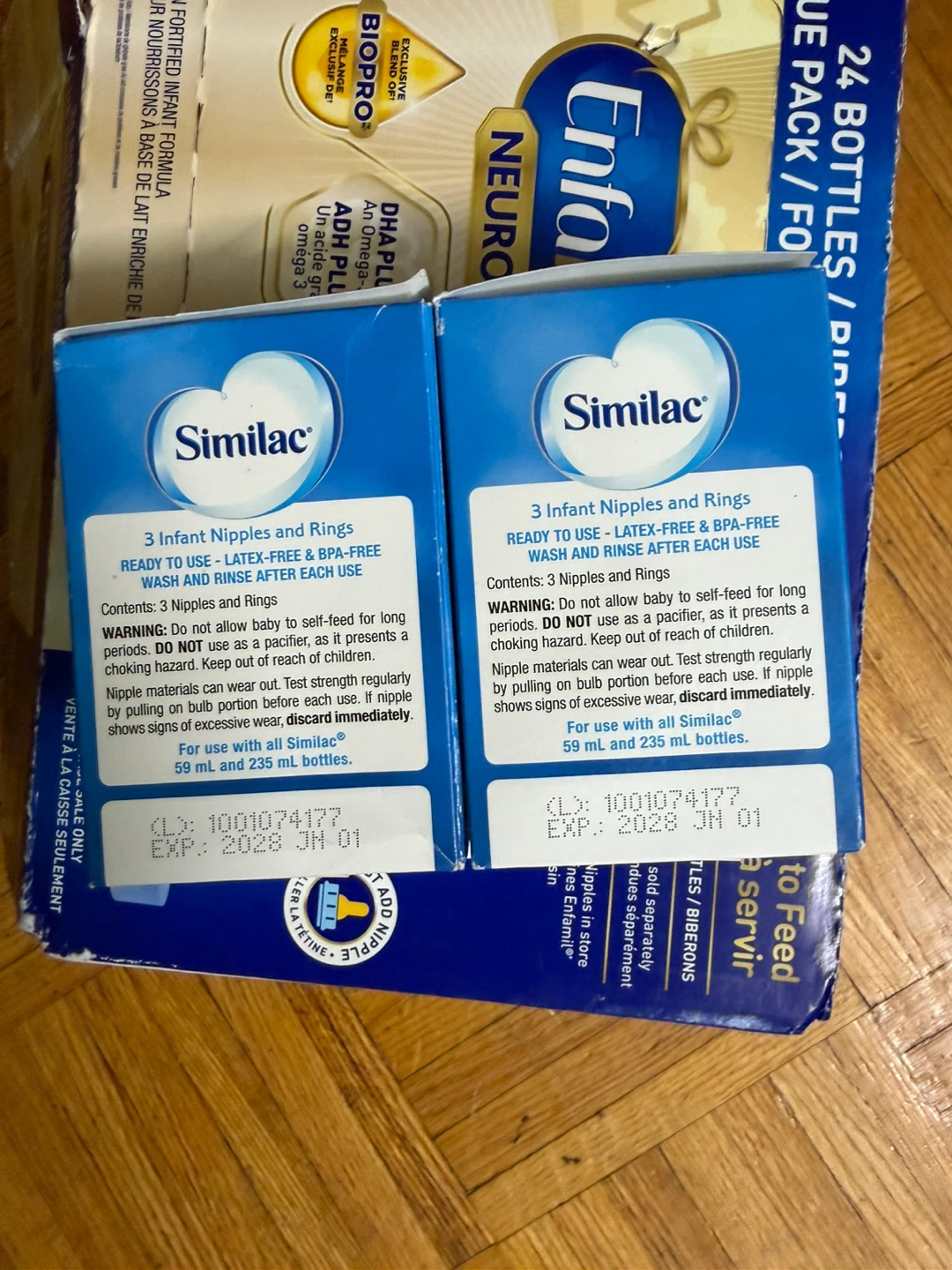 Enfamil A+ NeuroPro Formula and Similac Nipples - photo 4