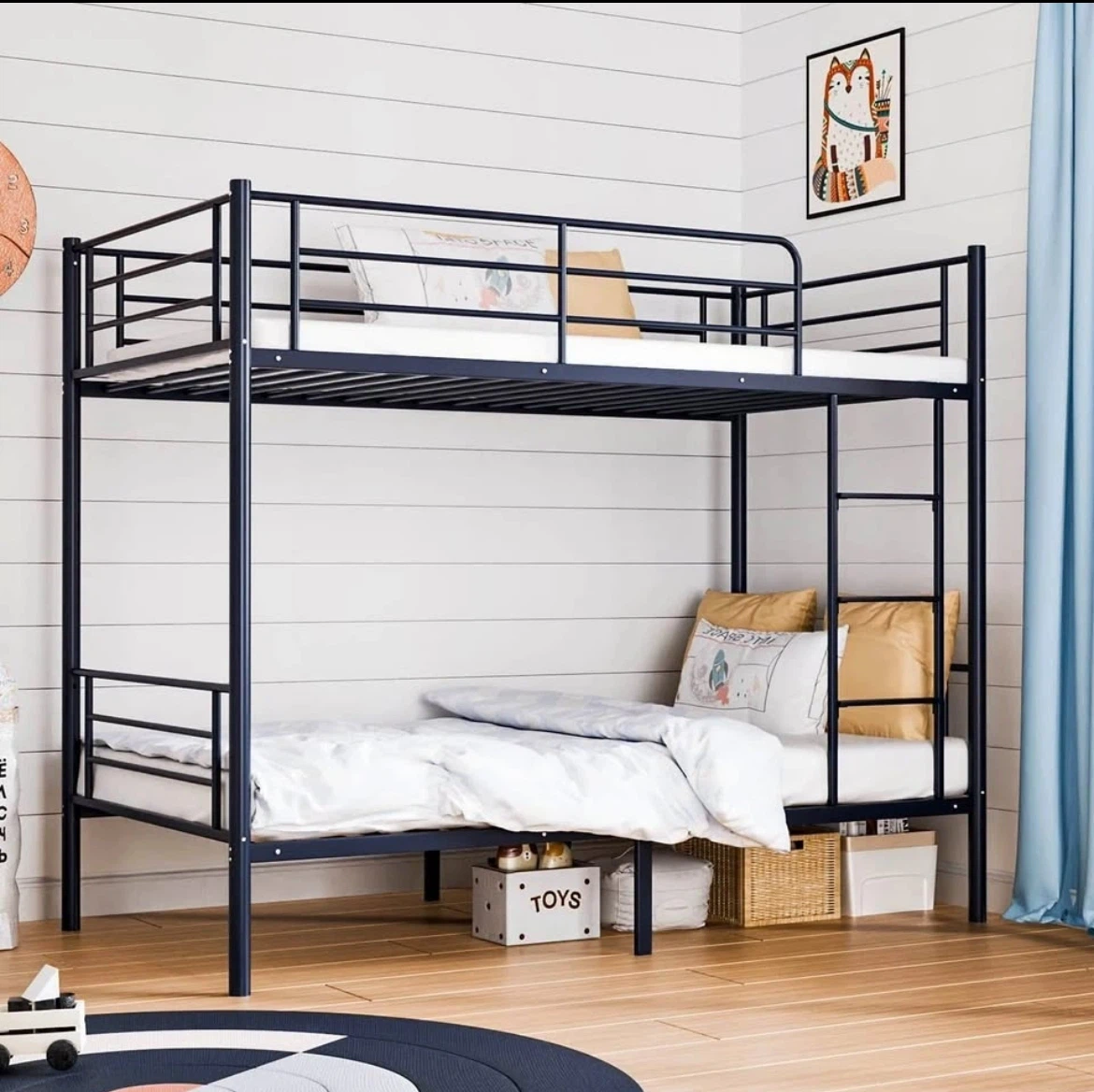 Metal Twin Over Twin Bunk Bed