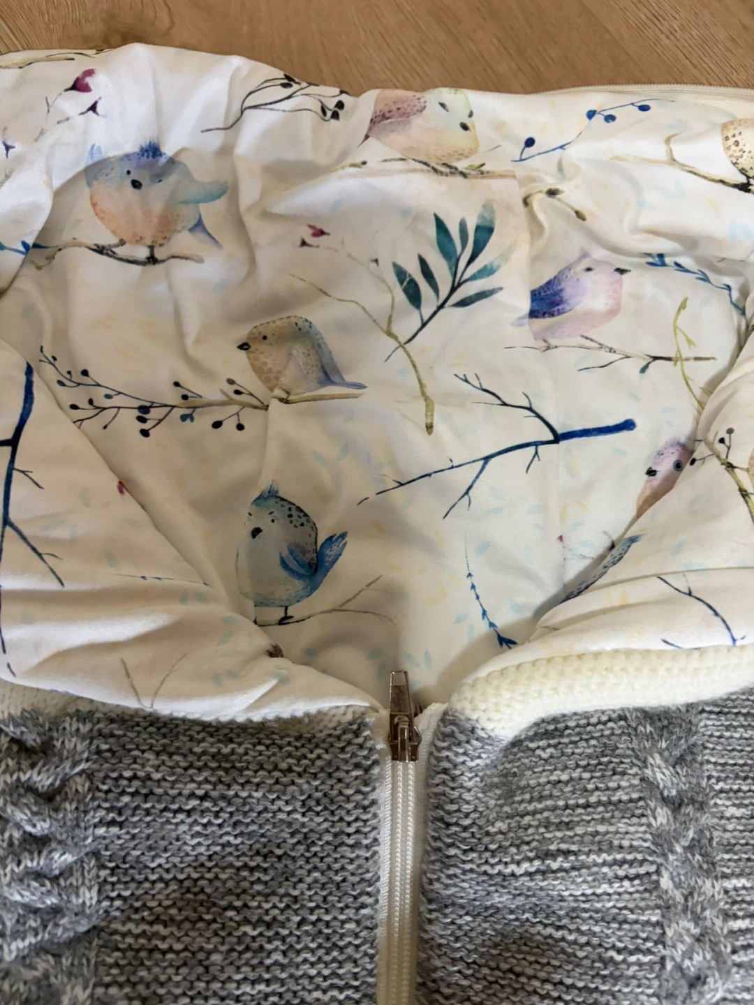Knitted Baby Swaddle Sack - photo 2