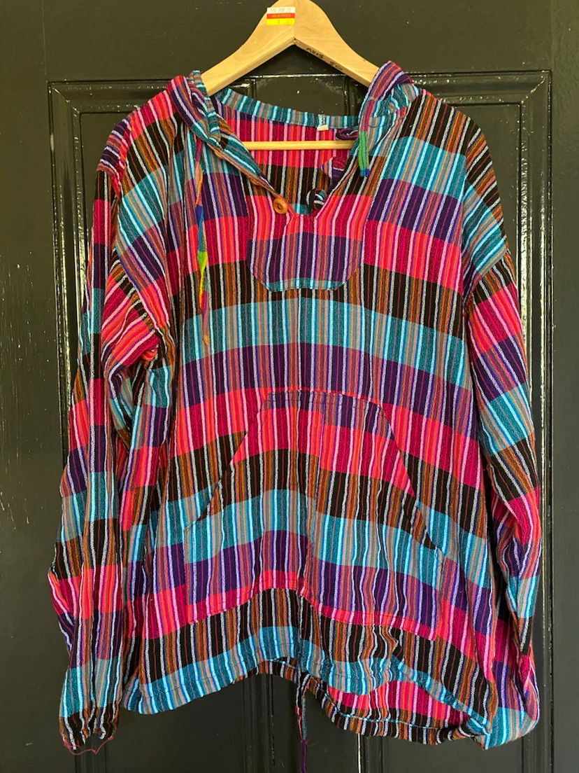 Colorful Baja Hoodie Pullover
