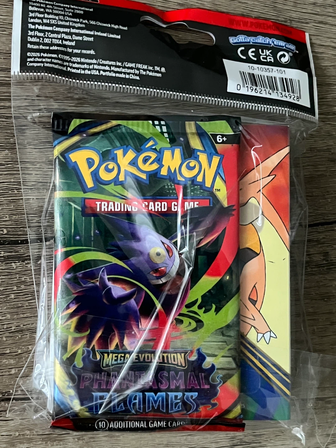 Pokemon Phantasmal Flames Booster Pack & Mini Portfolio (NEW) - photo 2