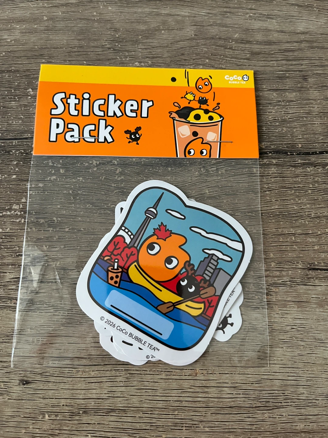 CoCo Bubble Tea Sticker Pack (NEW)