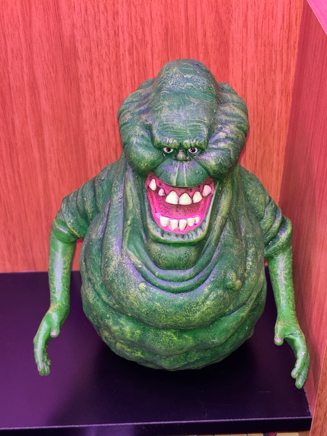 2009 Slimer Ghostbusters Coin Bank - Diamond Select