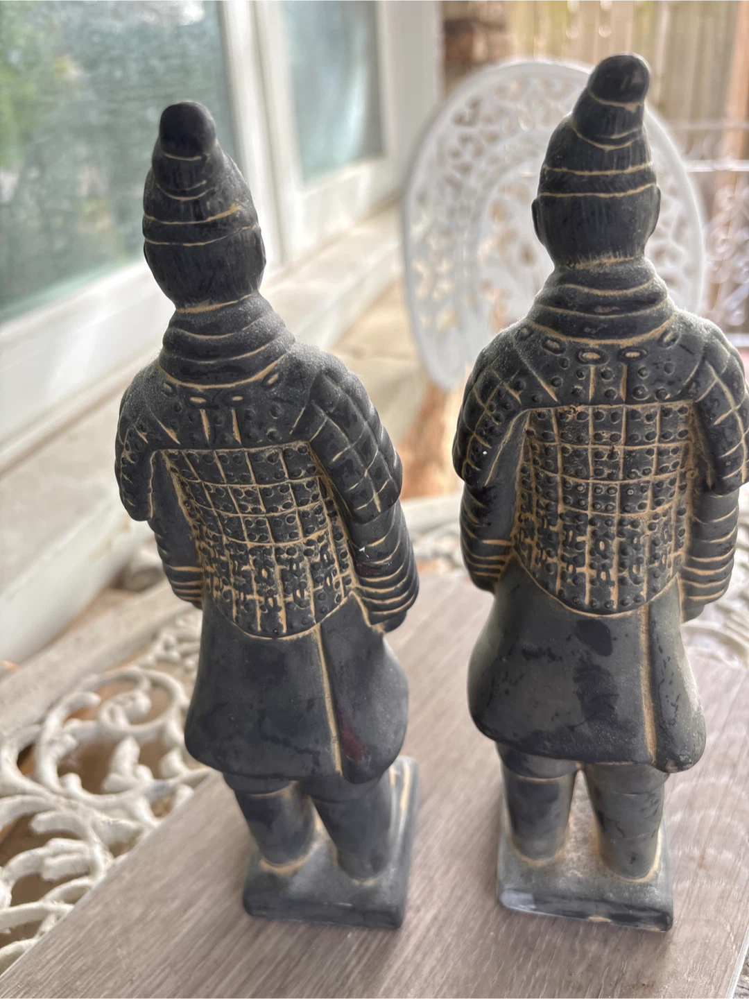 Pair of Terracotta Warrior Statues - photo 2