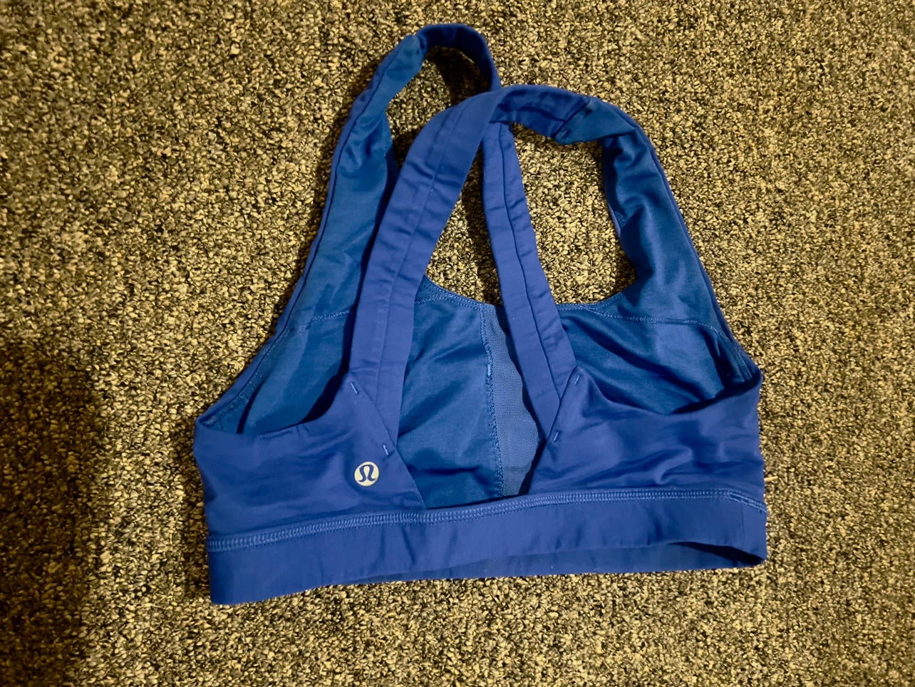 Lululemon Blue Sports Bra - photo 2