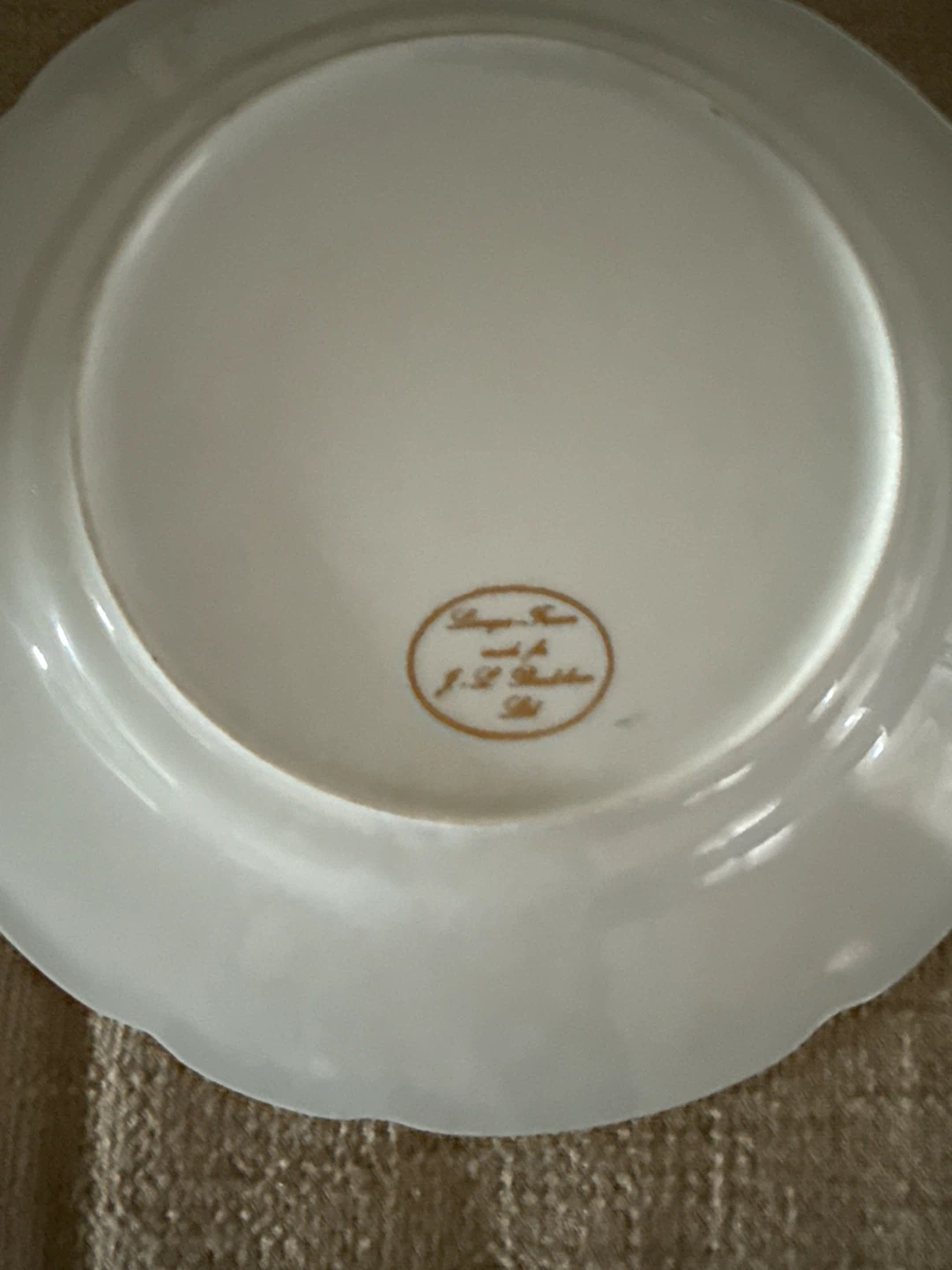 Limoges Fragonard Porcelain Plate - photo 2