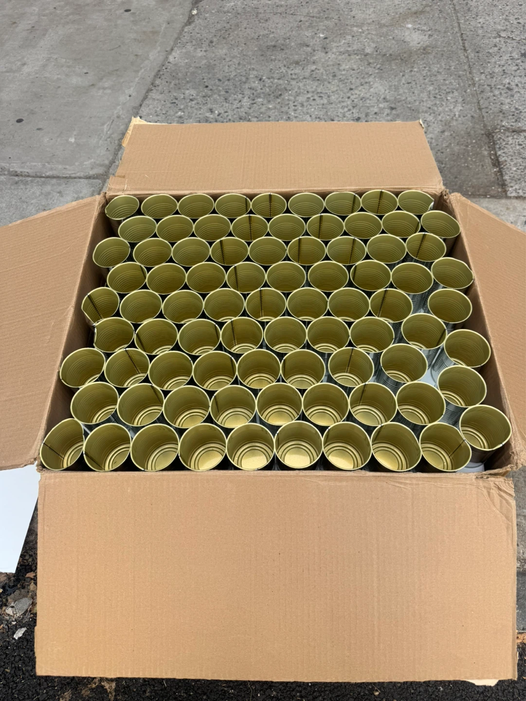 Empty Metal Tin Cans