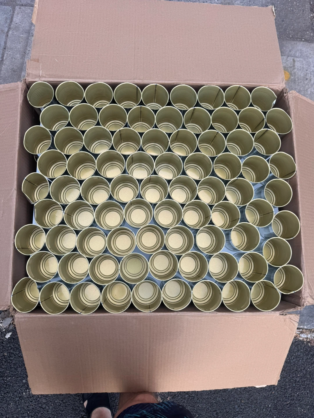 Empty Metal Tin Cans - photo 2