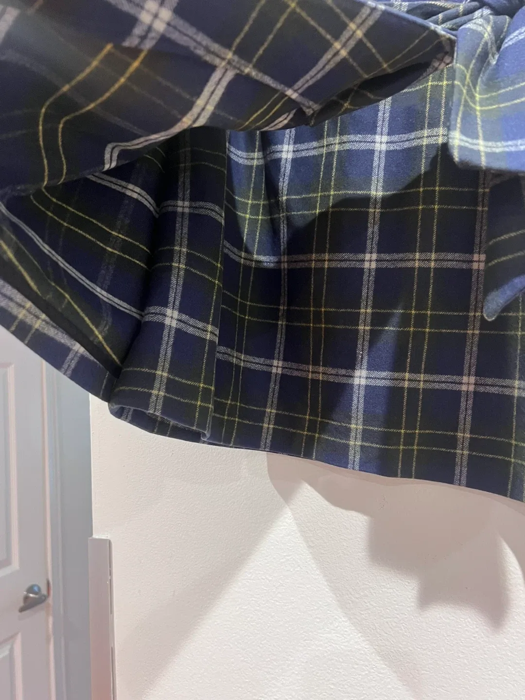 Women's Plaid Wrap Mini Skirt - photo 3