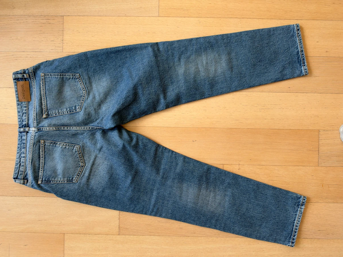 Desigual Sparkling Pockets Denim Jeans size 42 8 10 - photo 4