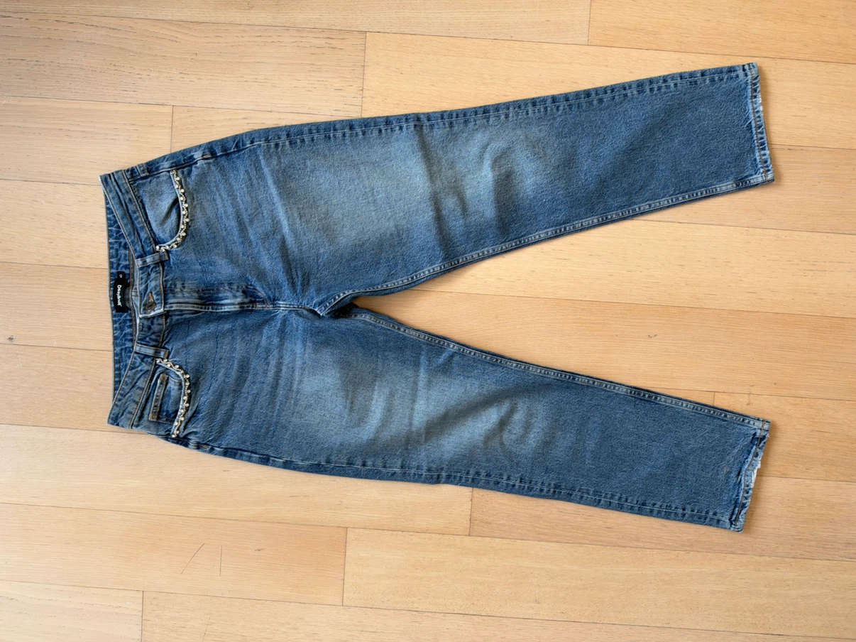 Desigual Sparkling Pockets Denim Jeans size 42 8 10 - photo 5