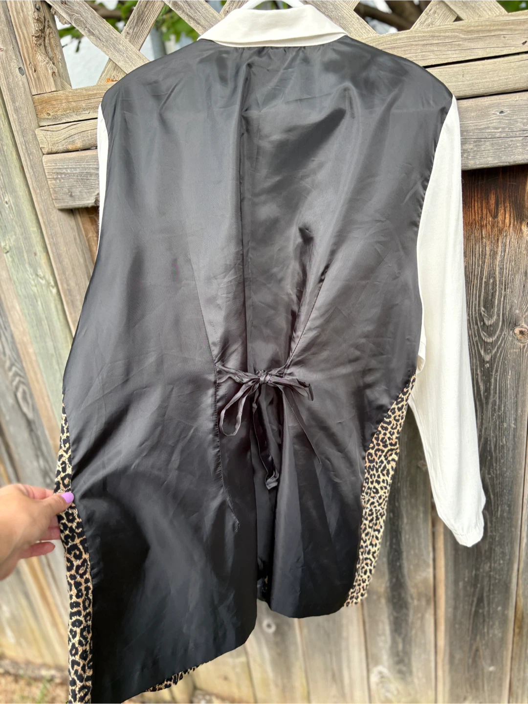 Vintage Leopard Print Blouse - photo 5