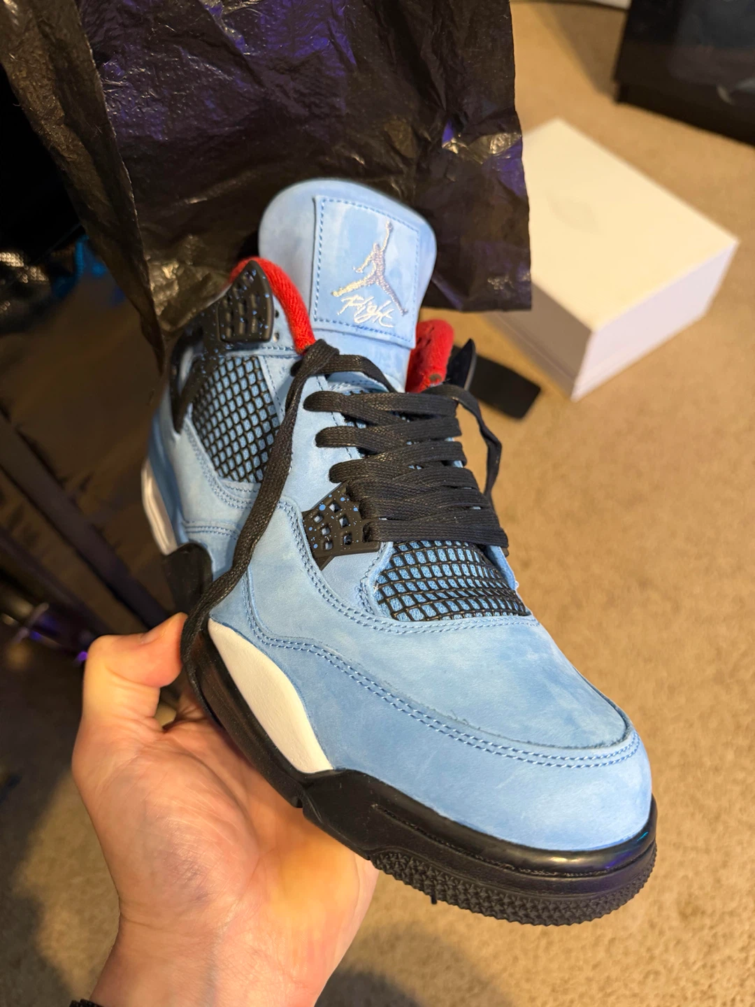 Travis Scott Jordan 4 (1 to 1)
