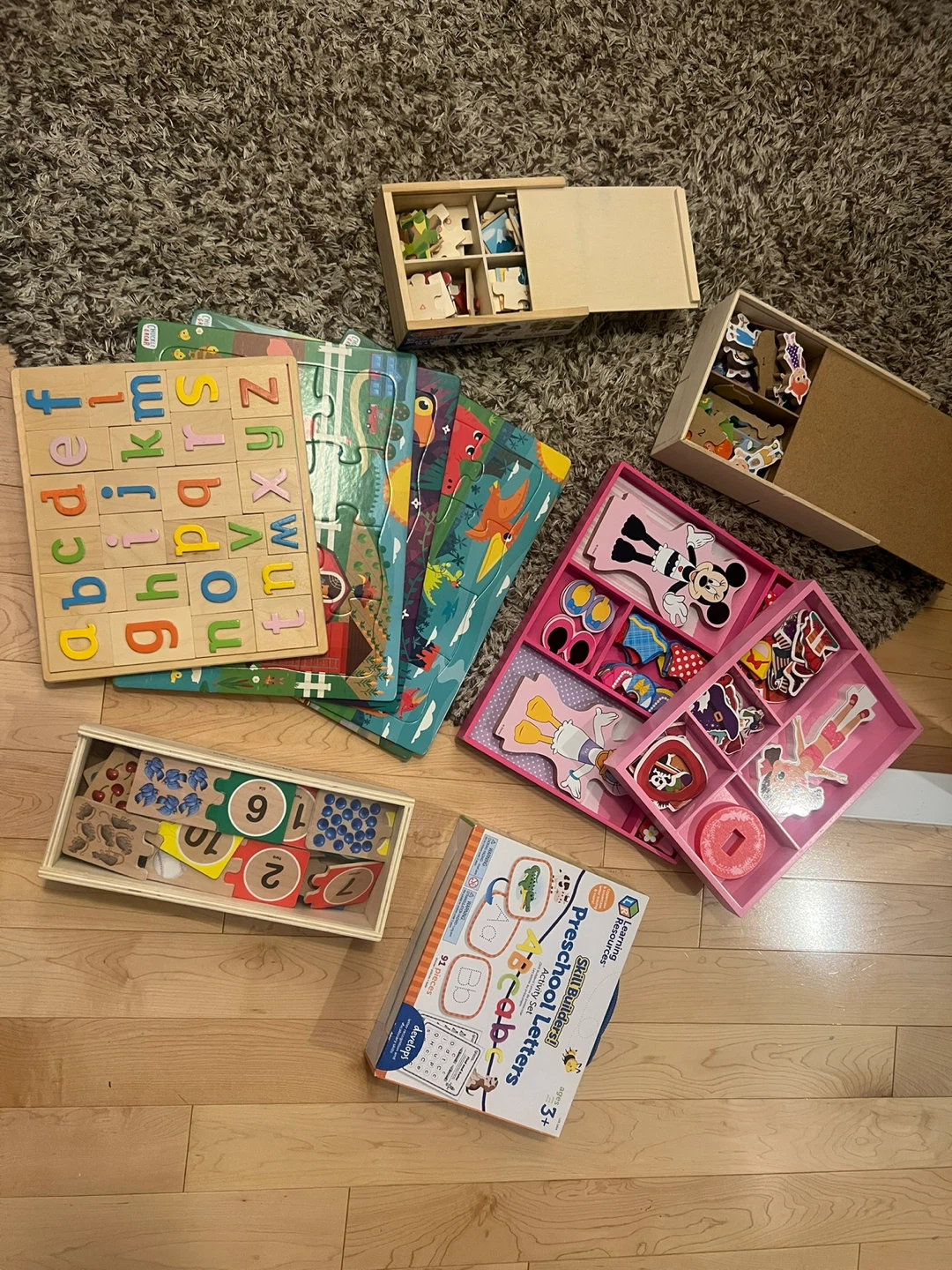 Assorted Kids Learning Toys and Puzzles Set - photo 3