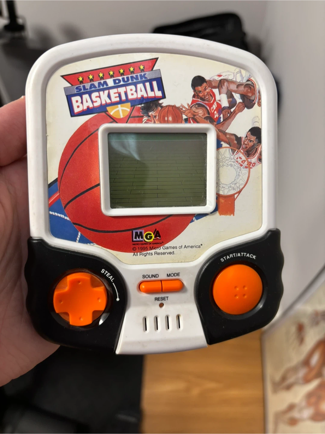1995 MGA Slam Dunk Basketball Handheld Game