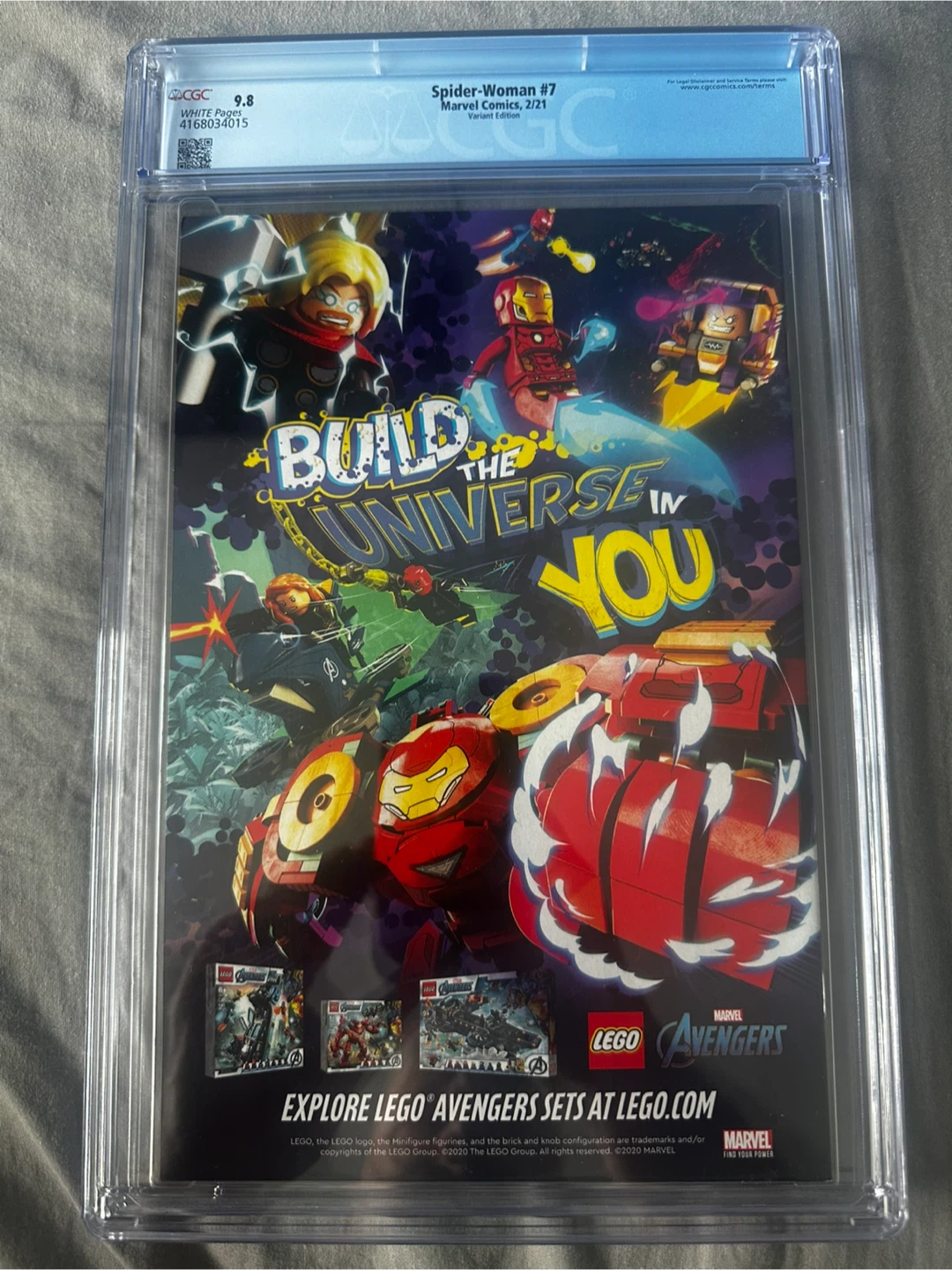 Spider-Woman #7 (2021) “Hidden Gem” Variant — CGC 9.8 - photo 2