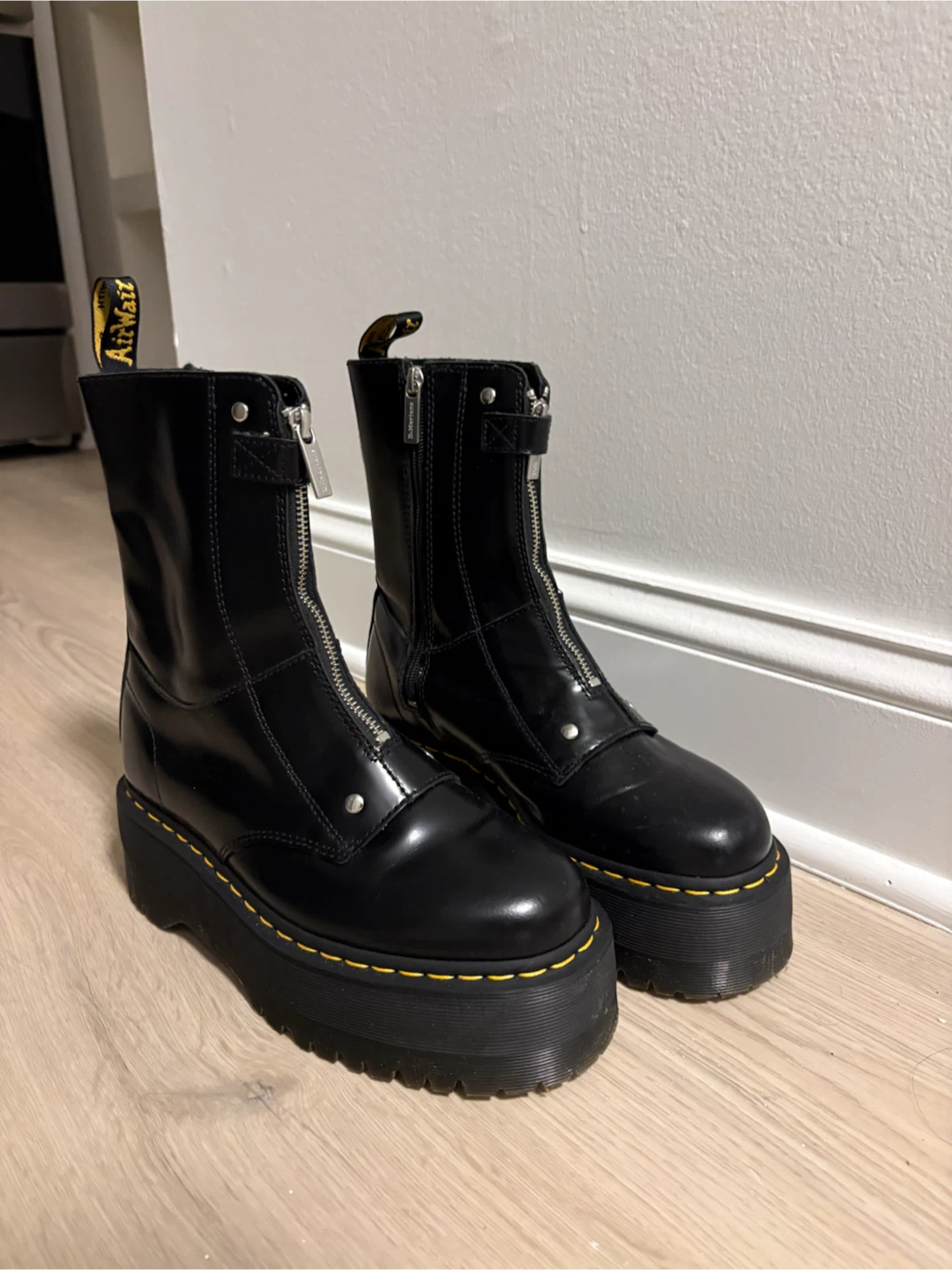 Dr. Martens Jadon Zip Platform Boots