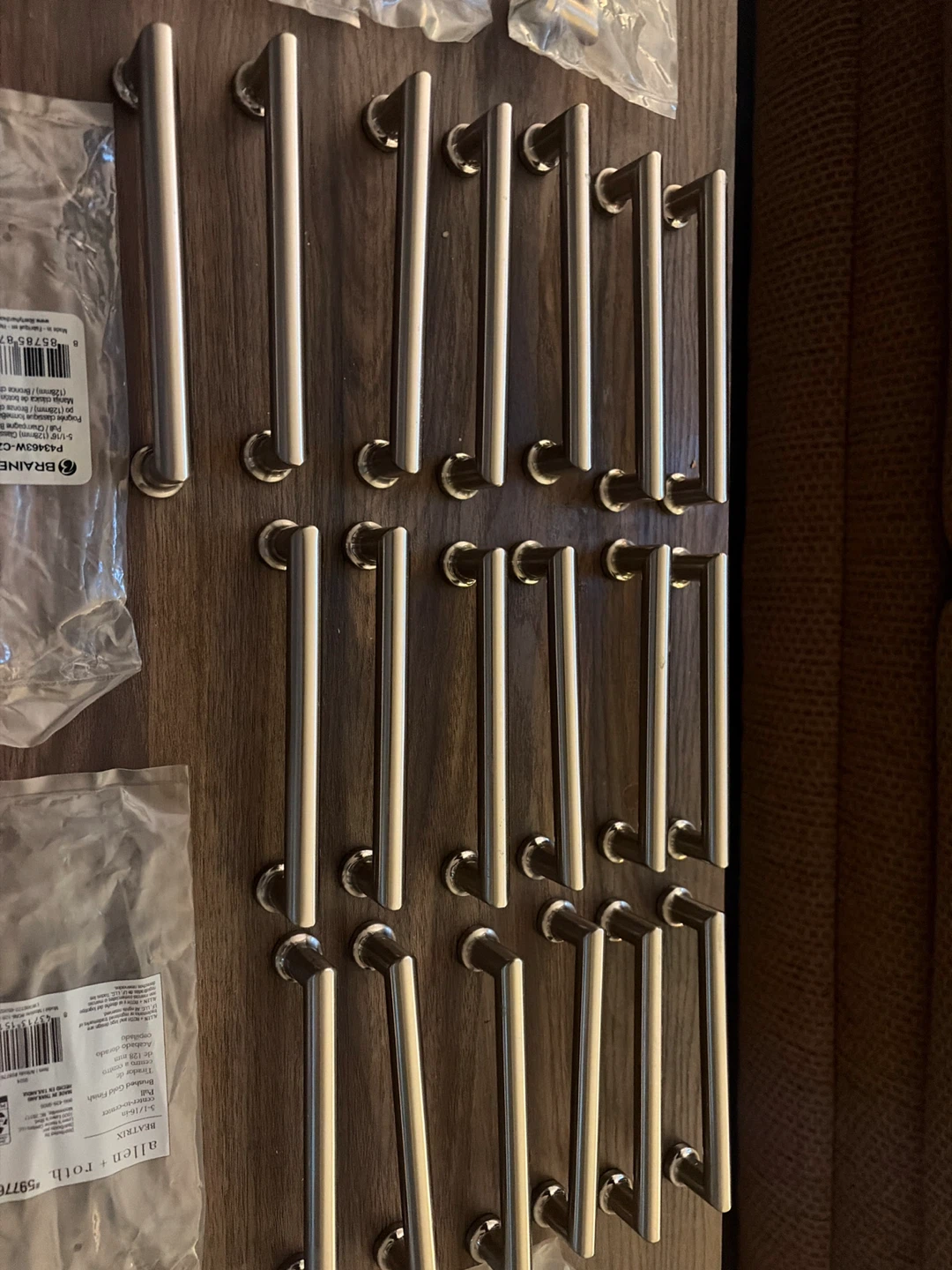 Lot of Brainerd Champagne Bronze Cabinet Pulls - photo 2