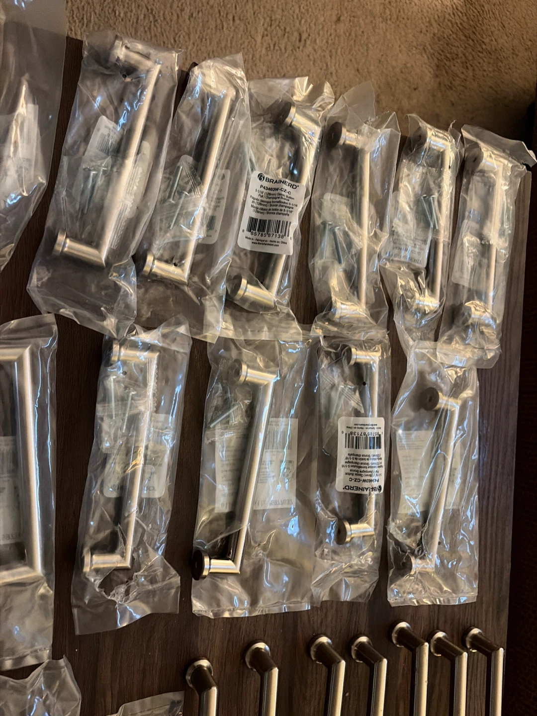Lot of Brainerd Champagne Bronze Cabinet Pulls - photo 3