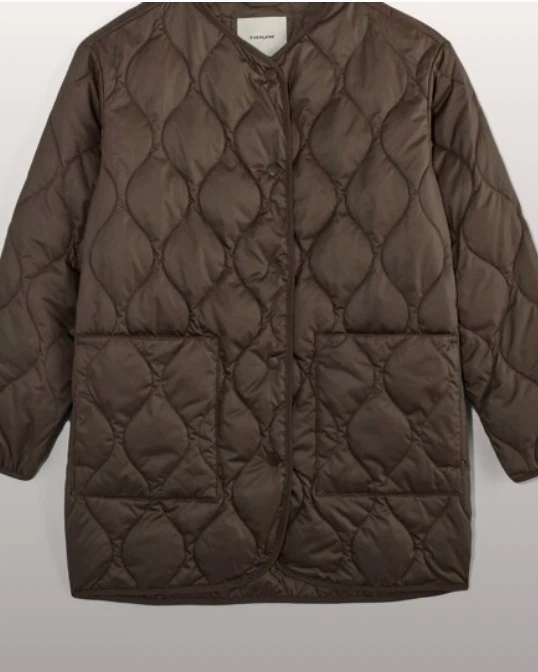 Everlane Women’s Brown Quilted Jacket in Earth Brown Size Small - photo 2