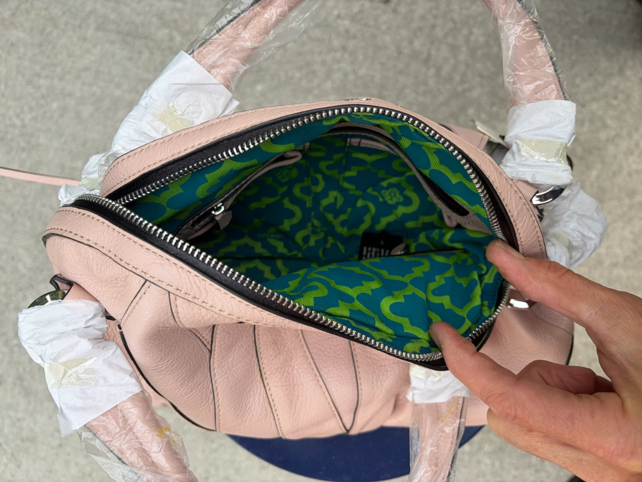 Oryany Pink Leather Handbag - photo 3