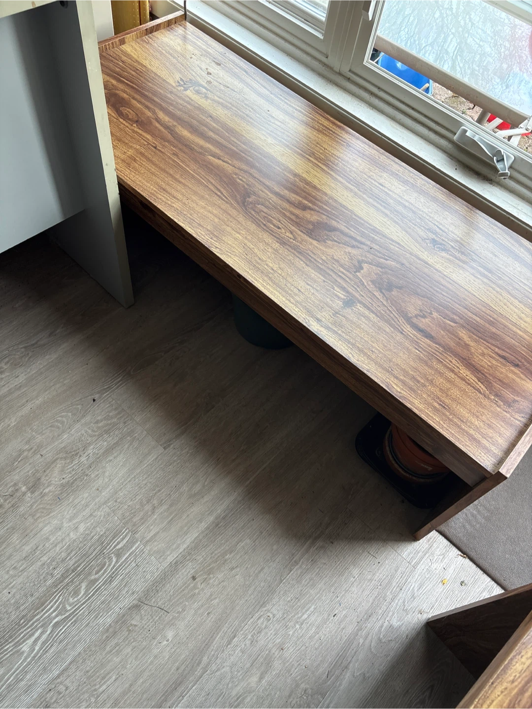 Wood grain coffee table - photo 2