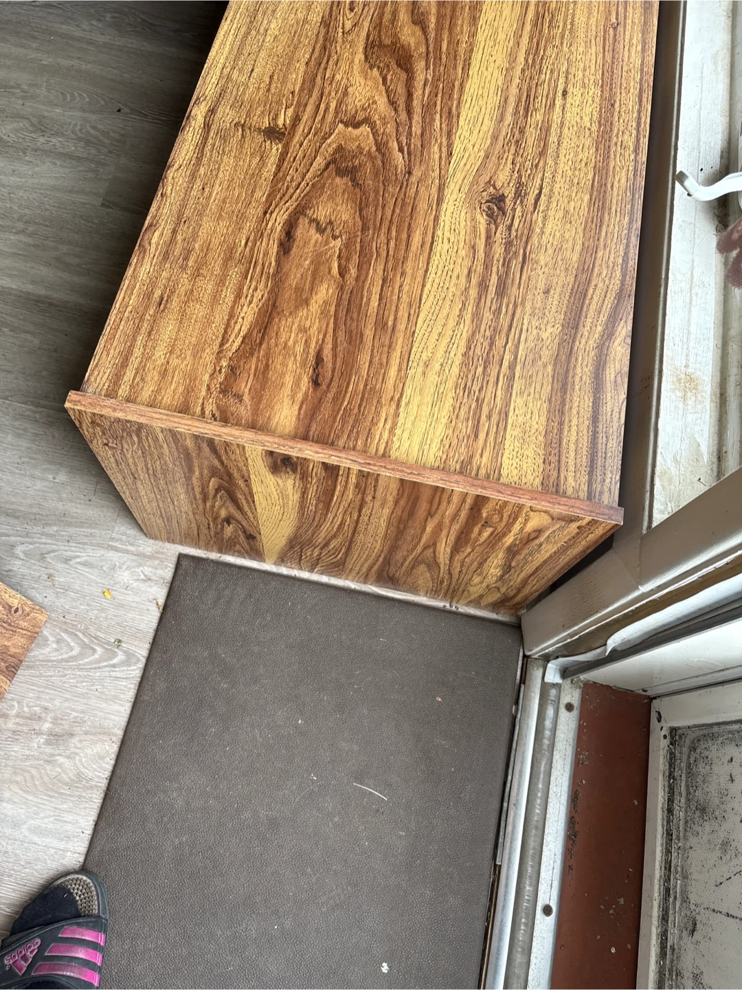 Wood grain coffee table - photo 3