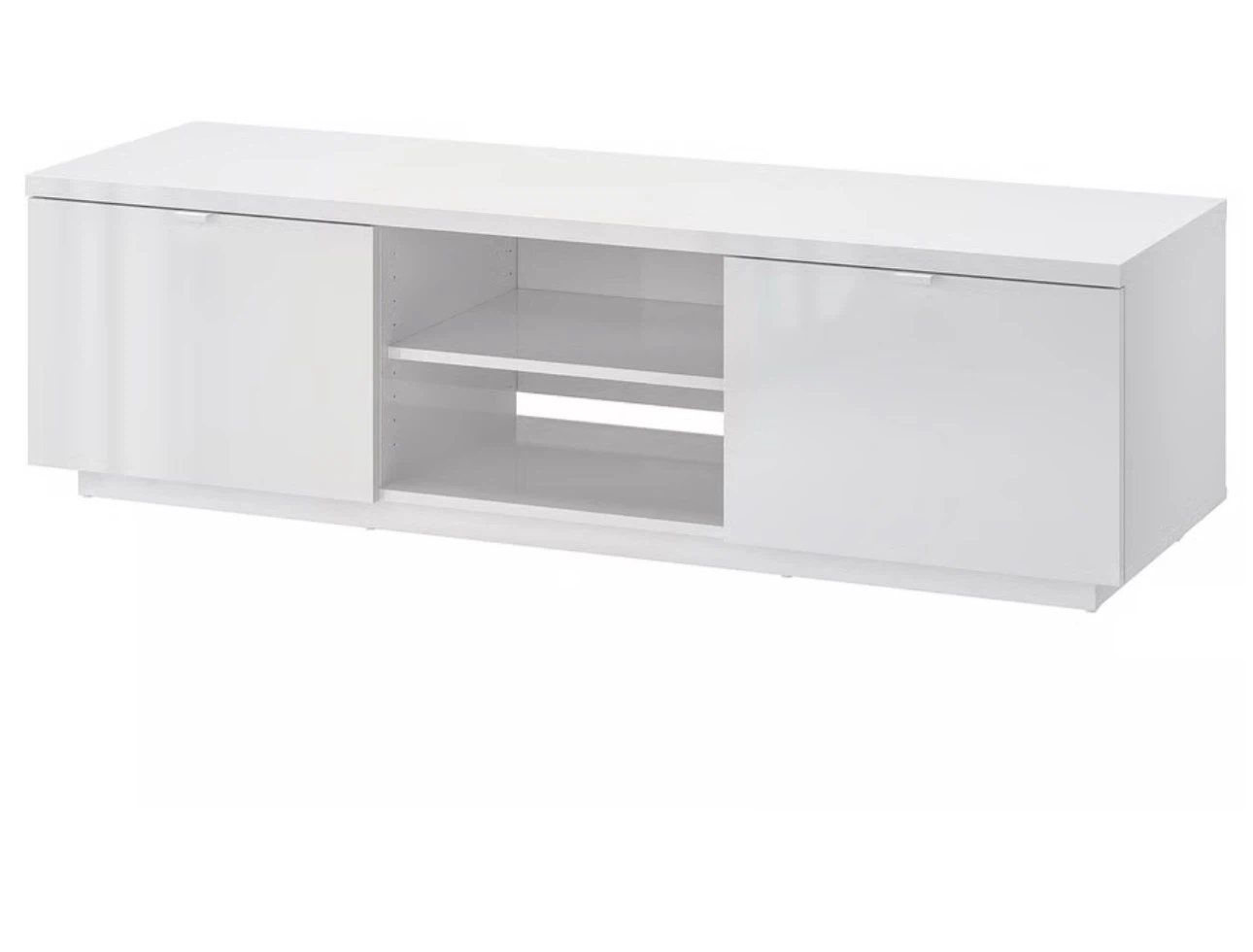 IKEA Besta White TV Stand - photo 3