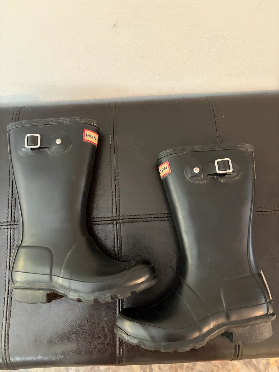 Black Hunter Rain Boots kids size 13 - photo 2