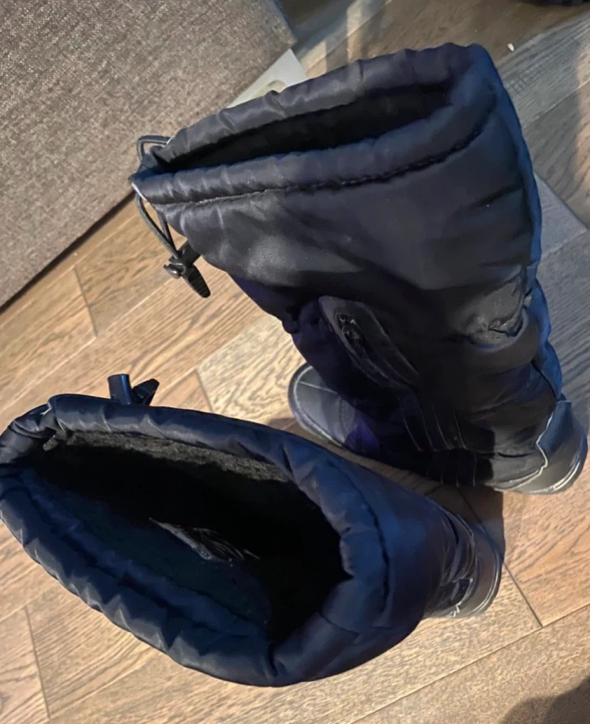 EUC: Ladies Superfit Black Winter Puffer Boots Size 8 - photo 5