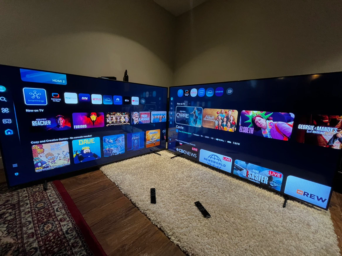 2 Samsung 65 inches Qled 4k model 2023 , 2024